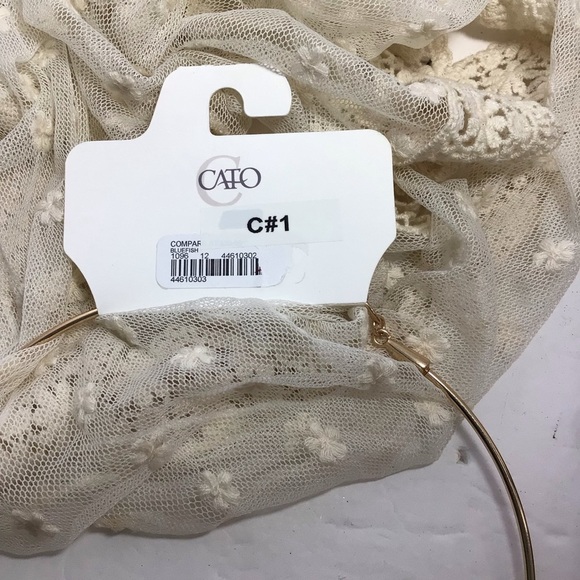 Est 1946 Bluefish Turquoise Blue Beaded Wire Choker Statement Necklace #C1 - Picture 8 of 8